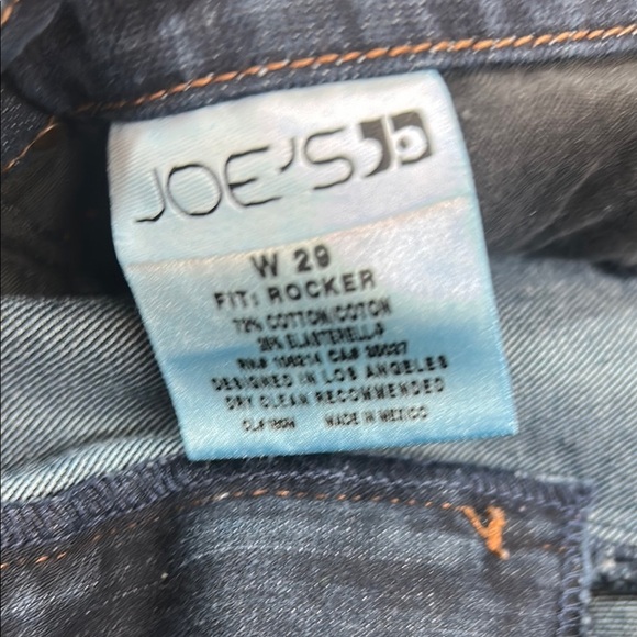 Joe's Jeans Blue Boot Cut Denim With Button Back Pockets Size 29 - Picture 2 of 8